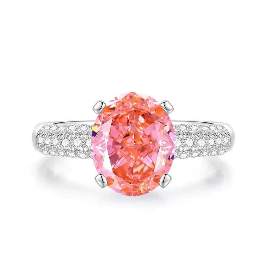Padparadscha Ring
