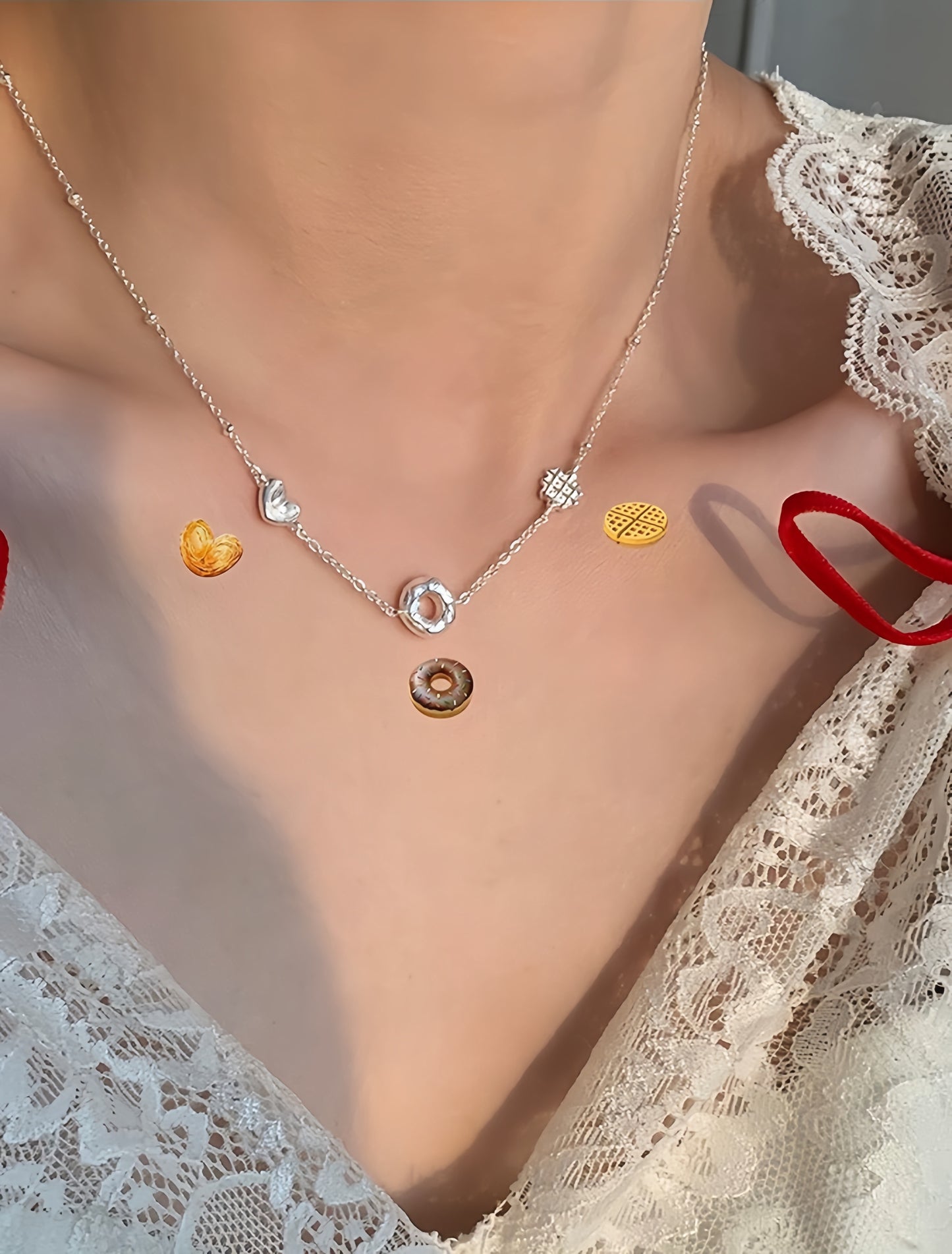 Bread Loaf Bracelet & Necklace