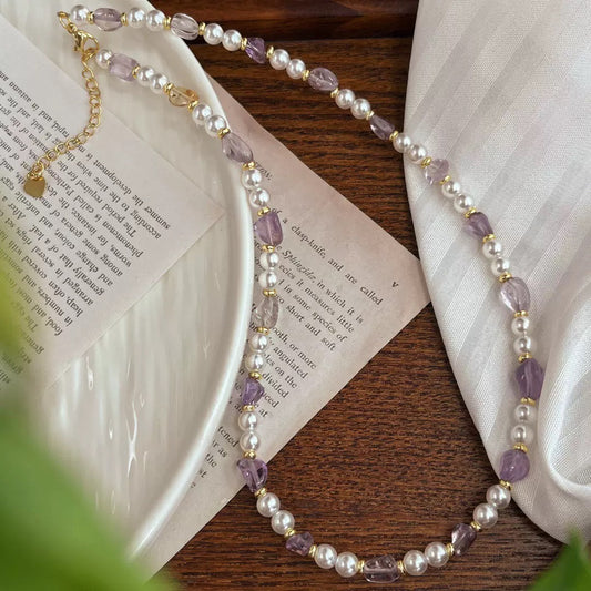 Lavender Lunar Glow Necklace