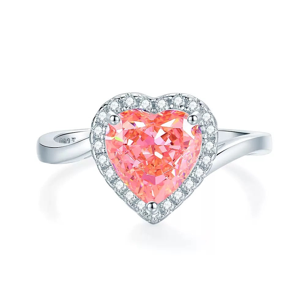 Padparadscha Ring