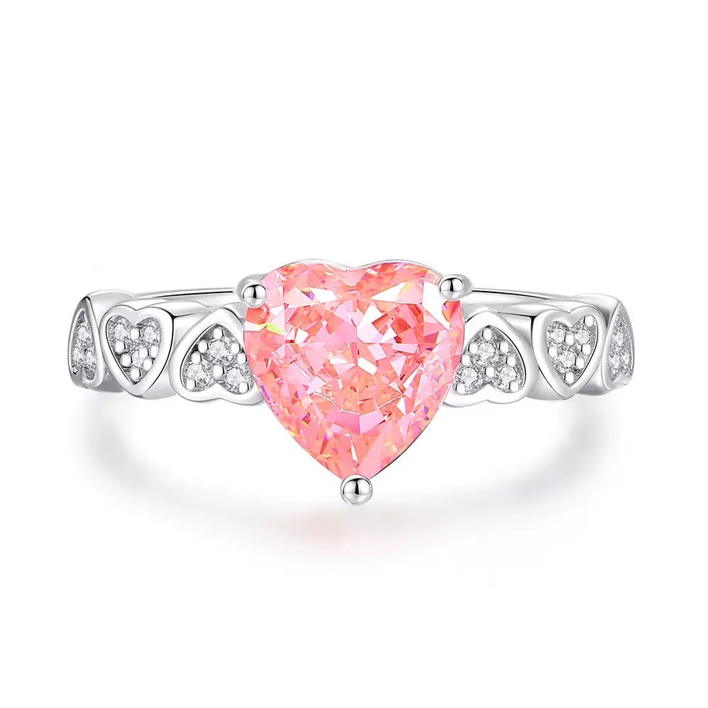 Padparadscha Ring