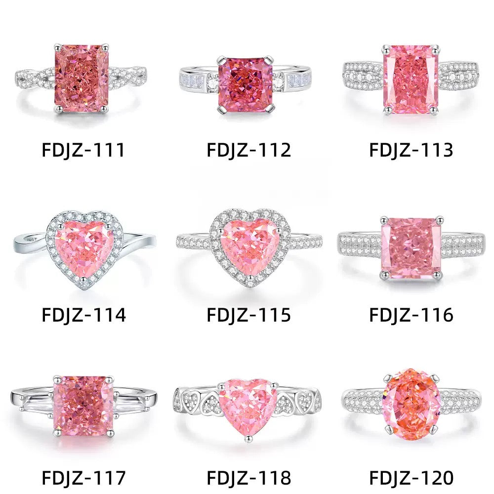 Padparadscha Ring
