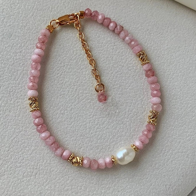 Peach Red Stone Set