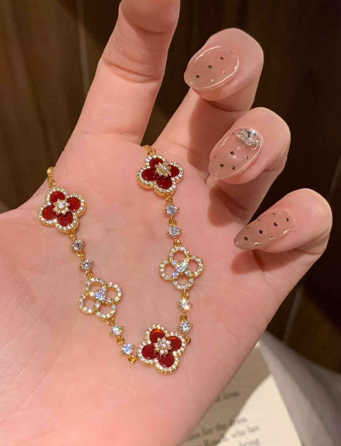 STARLIGHT PETAL CLEEF BRACELET