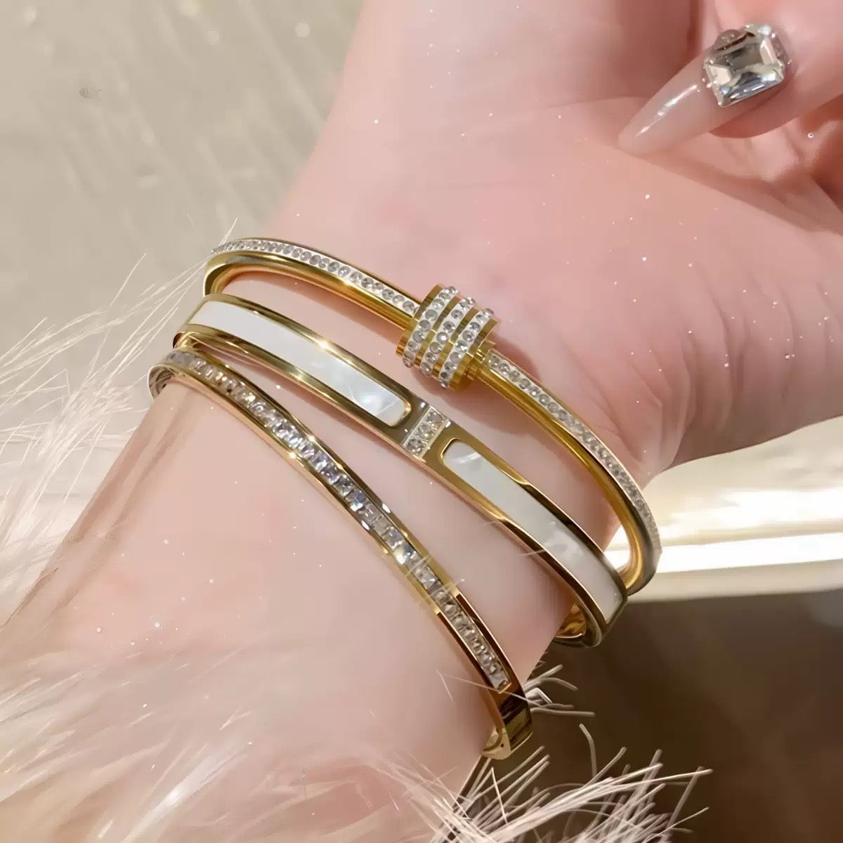 Steel Minimalist Bangle