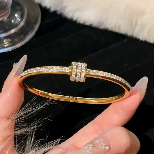 Steel Minimalist Bangle