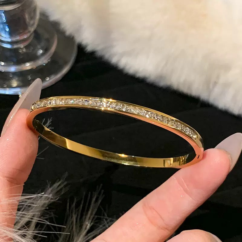 Steel Minimalist Bangle