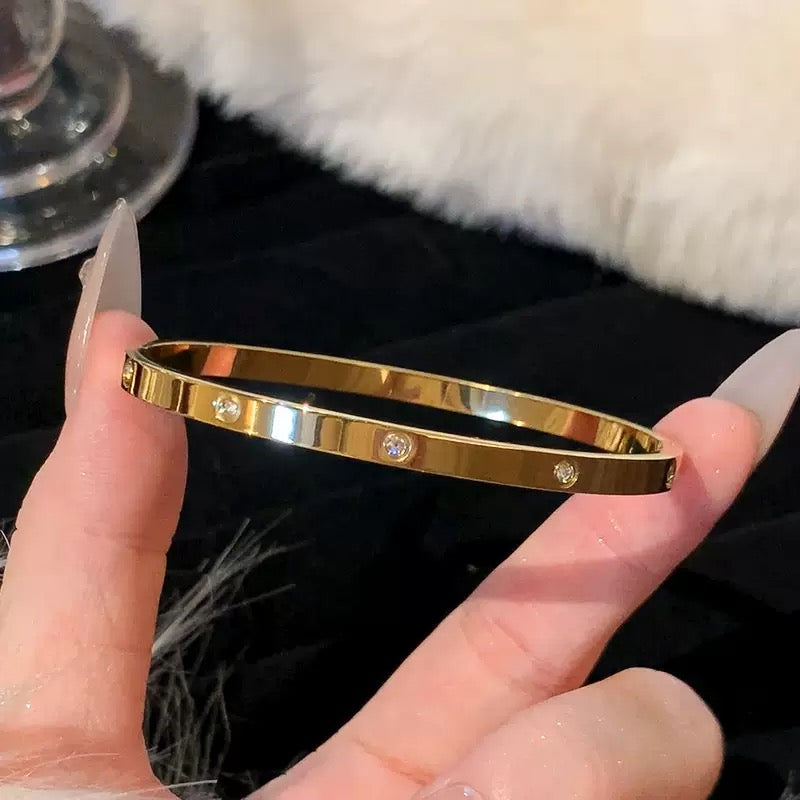 Steel Minimalist Bangle