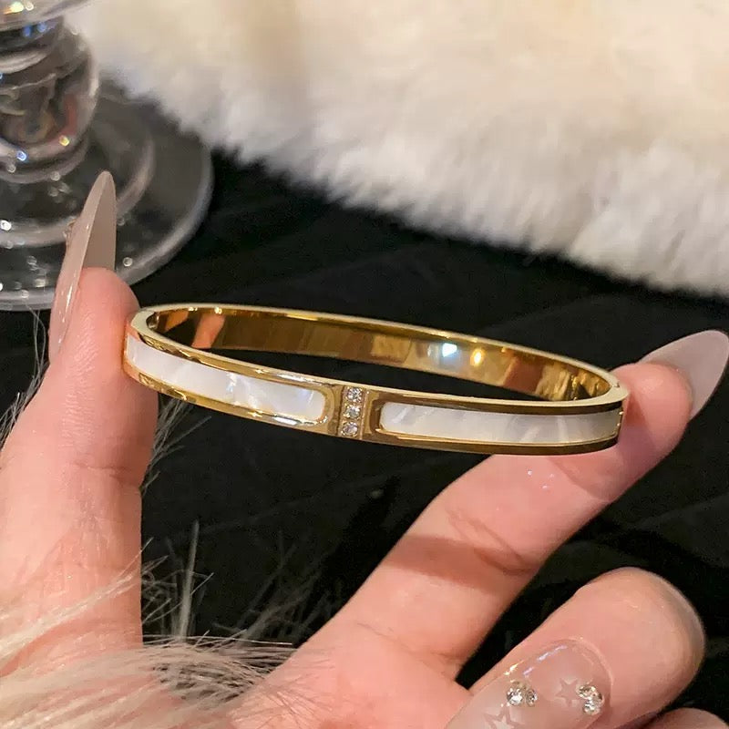 Steel Minimalist Bangle