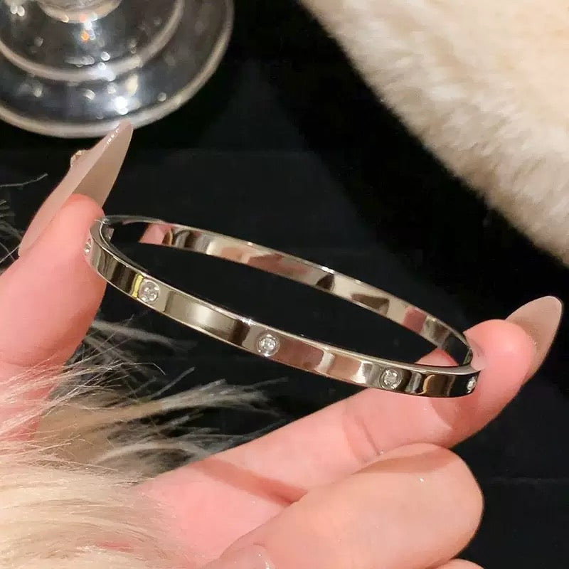 Steel Minimalist Bangle