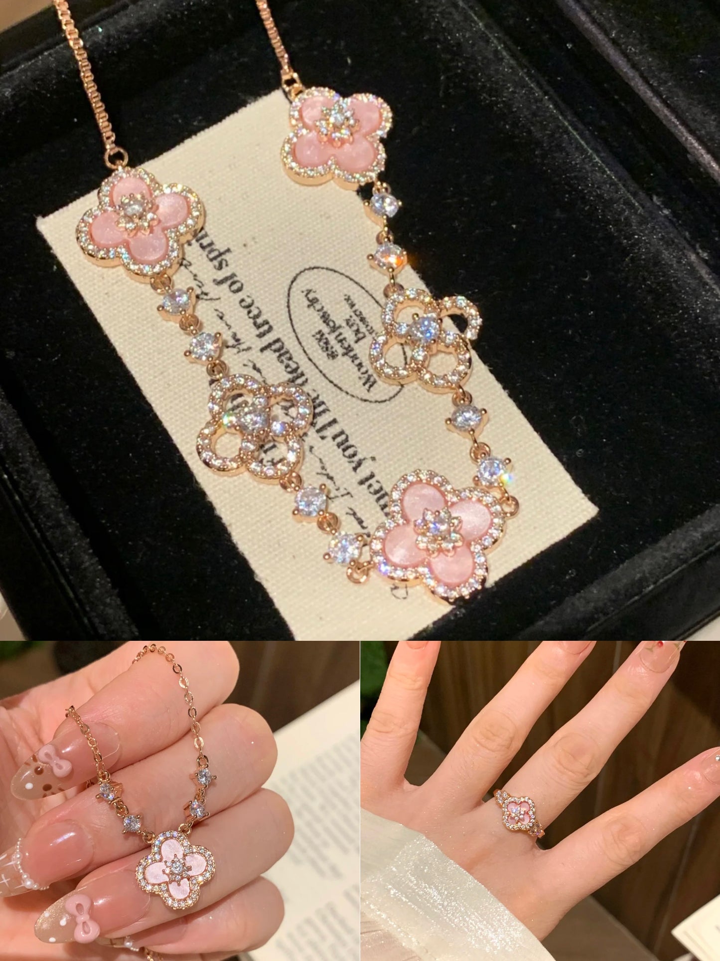 STARLIGHT PETAL CLEEF BRACELET